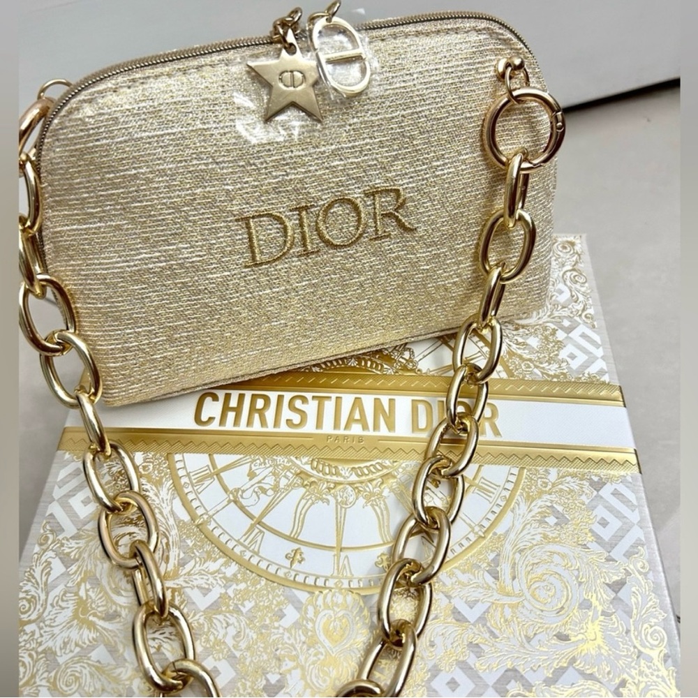 Dior beaut bag and box NWT